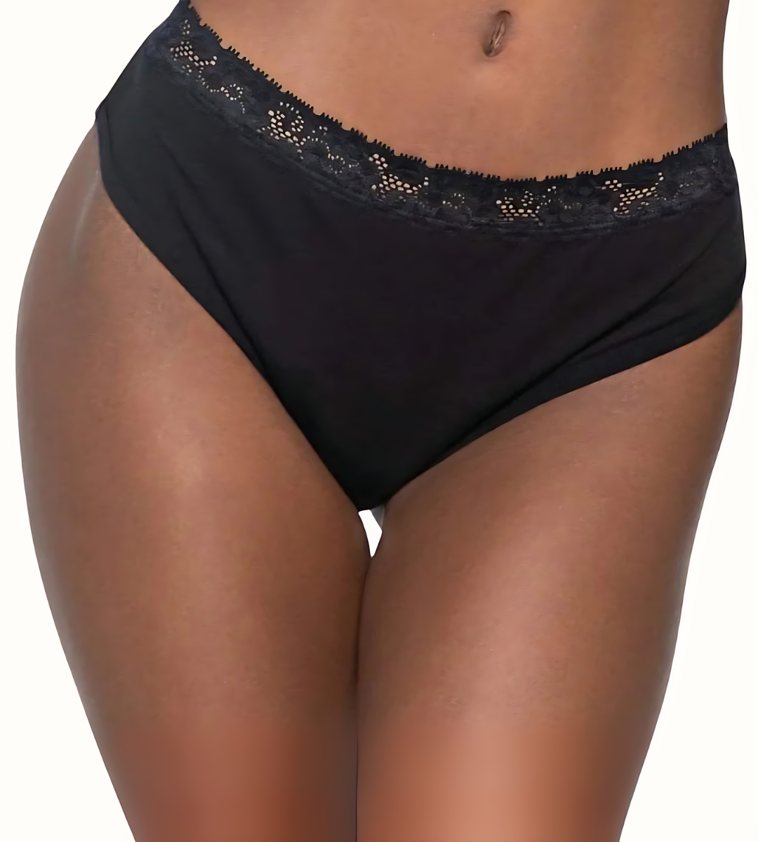 Culotte Absorbante en Dentelle – Bambou naturel et durable